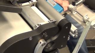Arca Etichette Spa. Training 4 day's- First day-    4 scratch off adjustment on the peeler.MPG