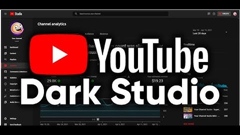 How to Enable Dark Mode in Youtube Creator Studio || YouTube Update ||