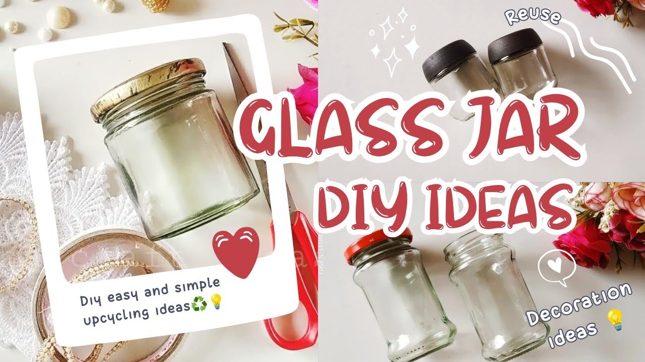Glass bottle Art | How to make beautiful candle holder | Jar decoration ideas | Fastival decor idea