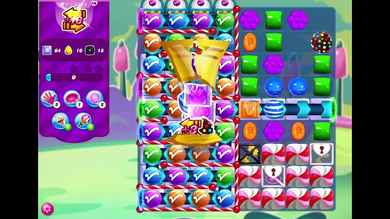 3917 3928 Candy Crush Saga キャンディークラッシュチャレンジ 攻略方法 Youtube