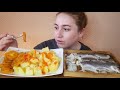 СЕЛЕДОЧКА С КАРТОШКОЙ ОСТРЫЙ ЛУЧОК МУКБАНГ АСМР | HERRING WITH POTATOES SPICY ONION MUKBANG ASMR