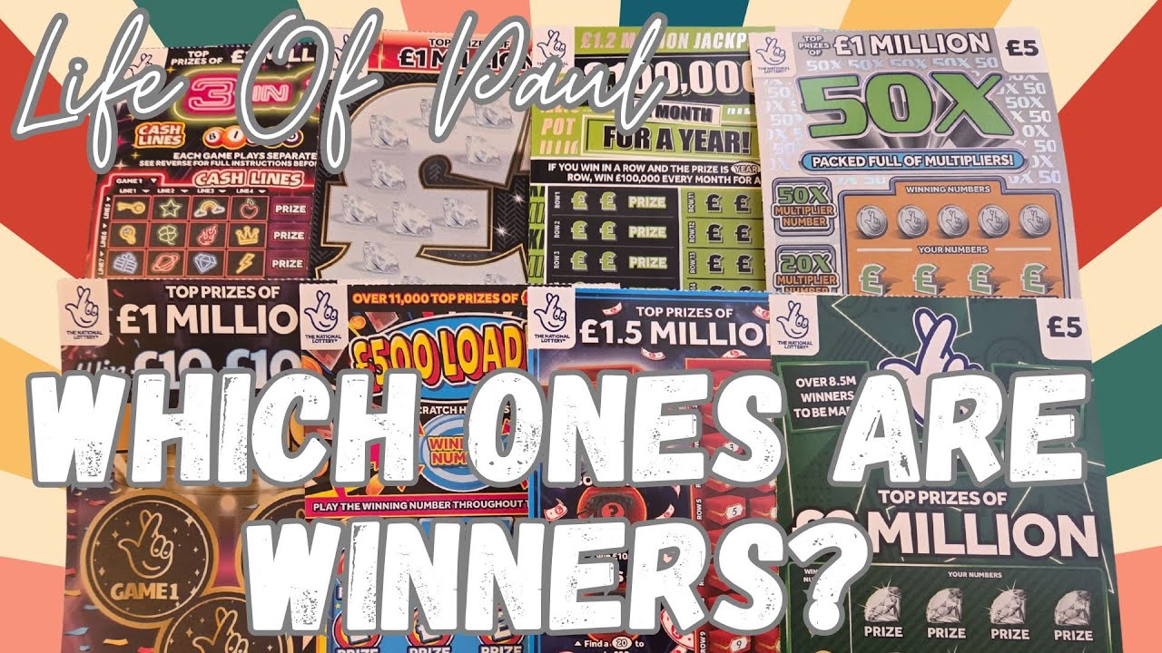 Набор лотерейных скретч-карт Национальной лотереи стоимостью 40 фунтов стерлингов.