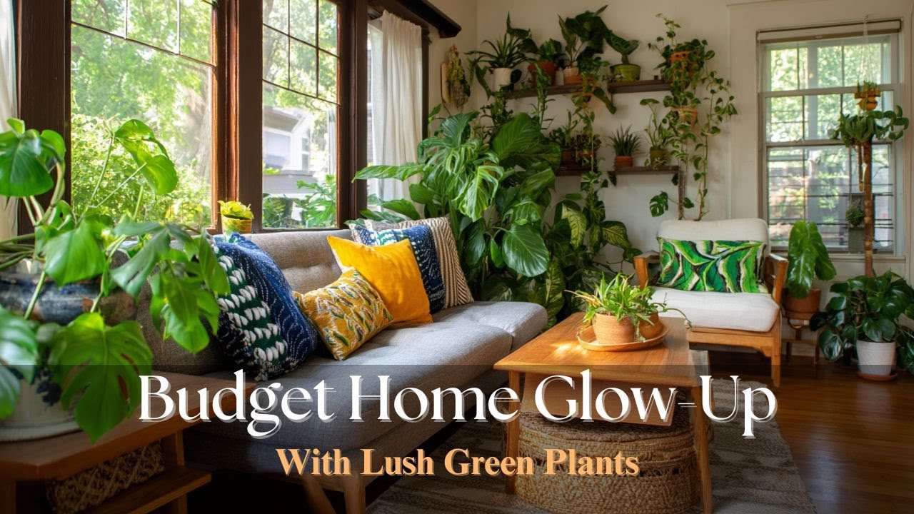 Urban Jungle Makeover on a Budget Transform Any Room with Lush