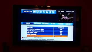 Access Sky Hidden Menu
