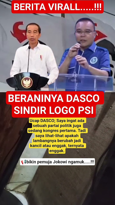 sindiran DASCO#beritavirall#shotrs#semuaorang .