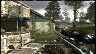 Call of Duty 4: Overgrown 28-6 Sniper Gameplay