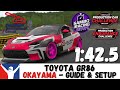 iRacing Toyota GR86 Okayama 1:42.5 - Toyota GR86 Track Guide &amp; Setup