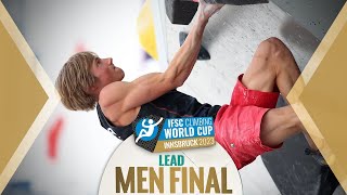Ifsc Lead Mens Final World Cup Innsbruck 2023