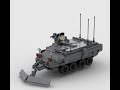 LEGO US Army Stryker Armored Vehicle MOC !!! [Video Instructions] 018