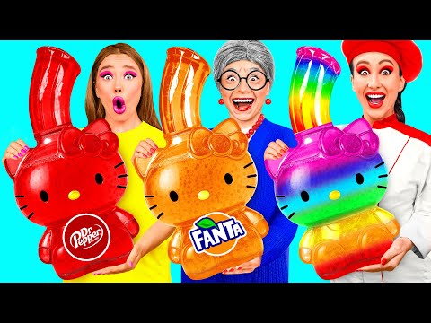 Me vs Grandma Cooking Challenge | Fantastic Culinary Moments by Crazy DO