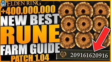 Elden Ring 1.04 - 400,000,000+ EASY NEW RUNE FARM - BEST AFTER 1.04 PATCH - Unlimited Rune EXPLOIT