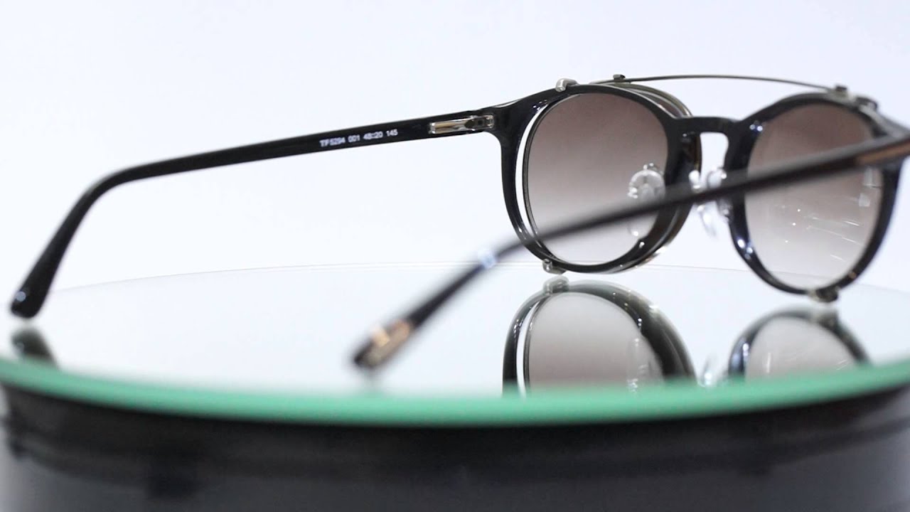 トムフォード TOM FORD TF5294 0001 純正クリップオンサングラス付属 