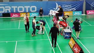 19 Yaş Türkiye Badminton Şampiyonası Karışık Çiftler Final Maçı Son Seti