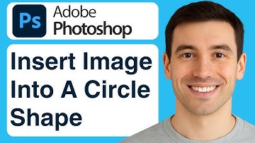 How To Put A Picture In A Circle Shape Using Photoshop - 2025 (Tutorial)