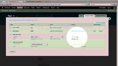 44. How to add a new field to a content type (a Drupal how-to)