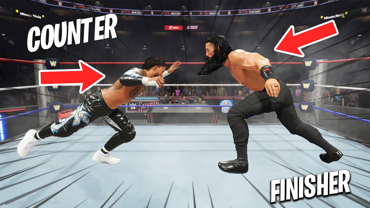 30 обязательных к просмотру финишеров в контратаках в WWE 2K25