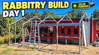 Our Mystery Auction Win Is Becoming a Rabbitry! | Build Day 1