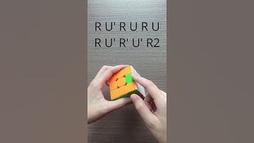 Ua Perm | 21 PLL Algorithms and Fingertricks #Shorts