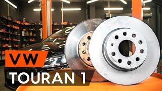 Hogyan cseréljünk Féktárcsák VW TOURAN (1T3) - video útmutató