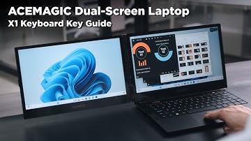 ACEMAGIC X1 Dual-Screen Laptop: Keyboard Shortcuts & Hidden Tricks Revealed!💥👉💻