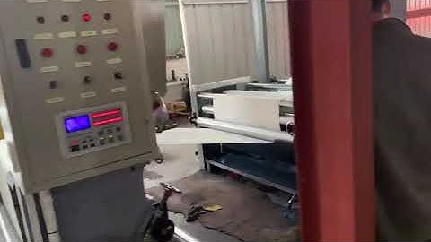 Roll To Roll Paper Embossing Machine