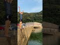 暑すぎて青に飛び込んでみた。 #shots #青と夏 #夏休み #バク転