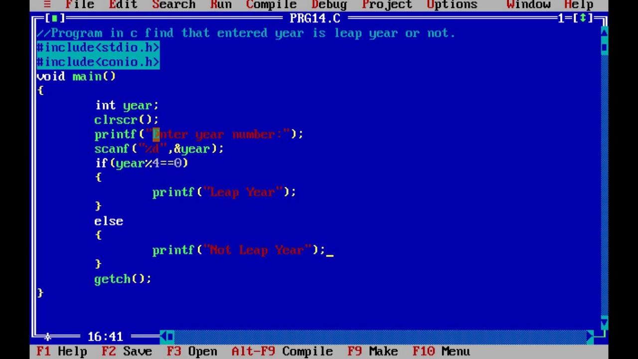 Module6 (Programming C Language) 18 Program in C find