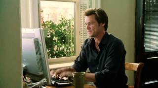 Jim Carrey tries typing test