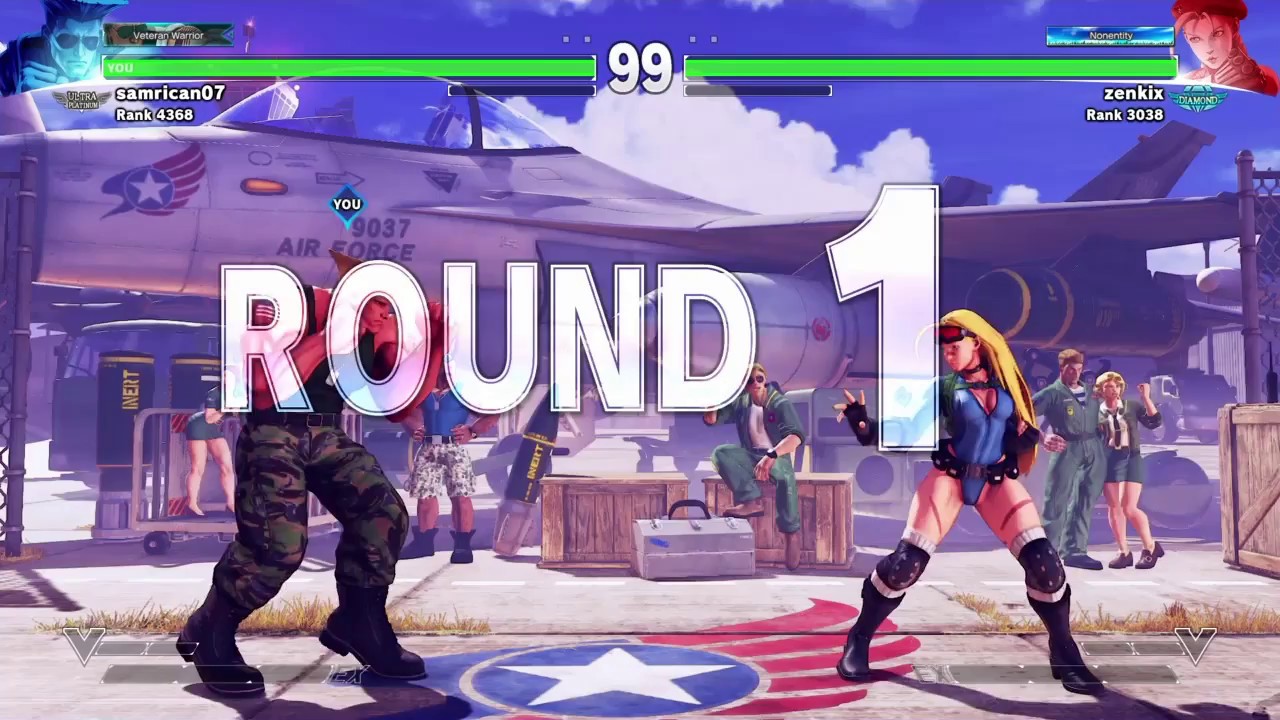 [Me] samrican07 (Guile) vs zenkix (Cammy) 2x