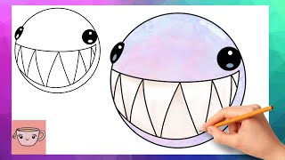 How To Draw Bubble from The Amazing Digital Circus | Cute Easy Drawing Tutorial