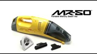 Vapamore MR-50 Portable Wet/Dry Steam Vac Setup
