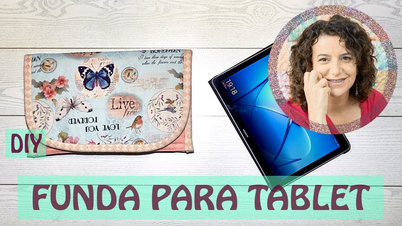 Cómo hacer 1 FUNDA para TABLET o PORTÁTIL