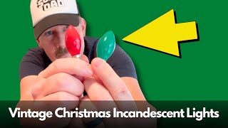 Best Vintage Christmas Incandescent Multicolor Lights C7 Bulbs Review