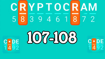 CRYPTOGRAM level 107 108