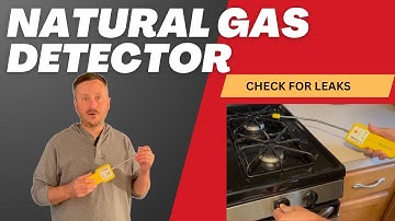 How to Detect Gas Leaks with this Natural Gas Detector