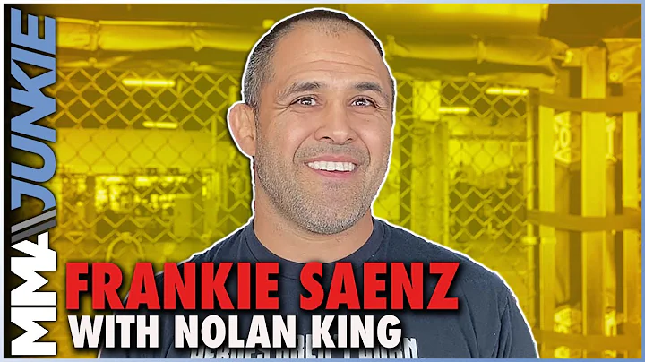 Frankie Saenz enjoying his role coaching fighters ...