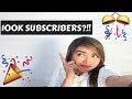 I JUST REACHED 100K SUBSCRIBERS!!! YOUTUBE TIPS + GIVEAWAYS!!