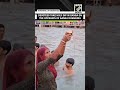 Watch! Devotees take a holy dip in the Ganga River on the occasion of Ganga Dussehra in Haridwar