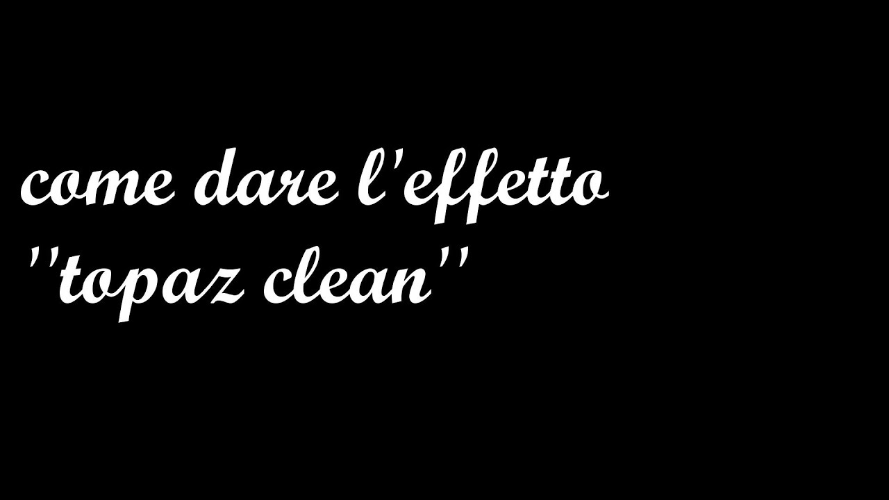 GIMP//. come dare l'effetto ''topaz clean'' (photoshop) -Faith Tomlinson c: