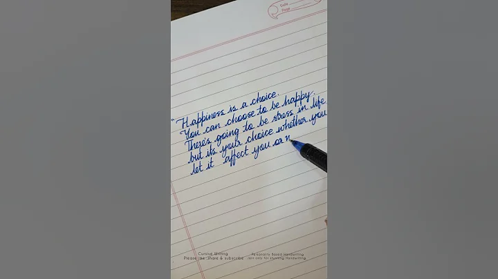 Cursive writing Quote 9| cursive handwriting practice| cursive letters | how to write in cursive