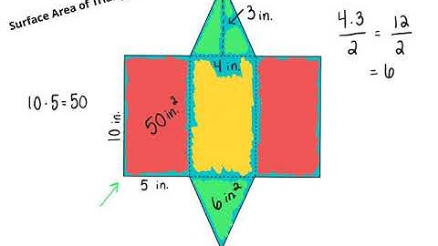 Surface Area of Triangular Prisms 2