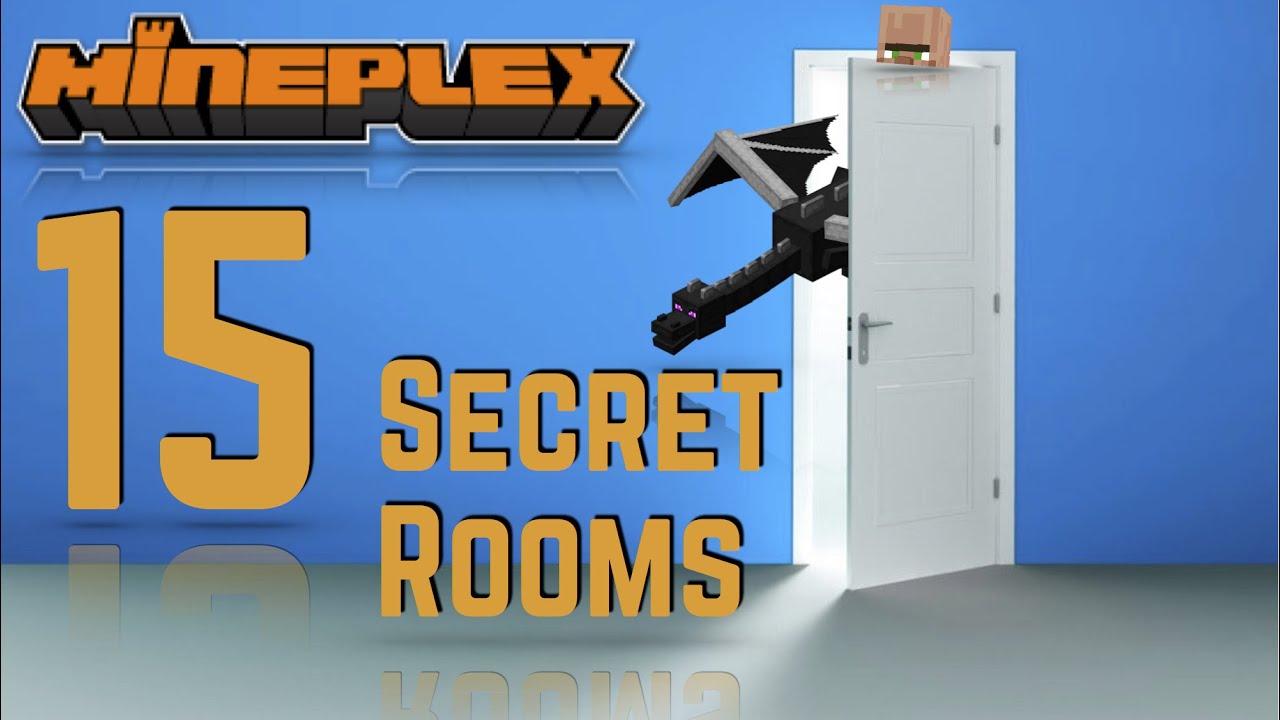 🌟 Minecraft | NEW 15 Secret Rooms on Mineplex | 2016 Carl the Creeper ...