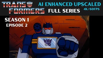 Transformers: Season 1 - Episode 2 - More Than Meets The Eye Part 2 - FULL EPISODE (AI ENHANCED)