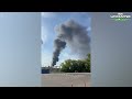 Ukraine launches massive drone attack sparking inferno at key Russian oil terminal