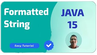 Java 15 features formatted string