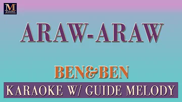 Araw-Araw - Karaoke With Guide Melody (Ben&Ben)