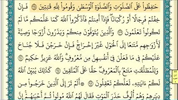سورة البقرة (صفحة ٣٩) من آية ٢٣٨ إلى آية ٢٤٥ | الشيخ إبراهيم الأخضر
