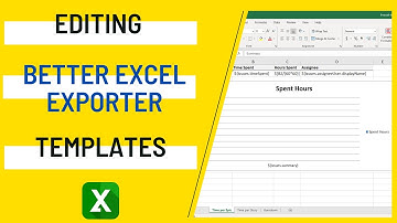 Editing Better Excel Exporter for Jira Cloud templates
