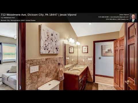 712 Woodmere Ave, Dickson City, PA home video tour