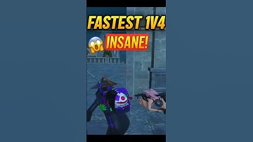 FASTEST 1 v 4 😱 🔥 #squeezygirl #shorts